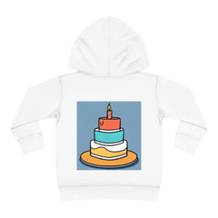 Toddler Birthday - Pullover Fleece Hoodie