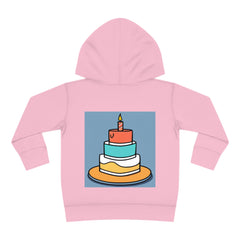 Toddler Birthday - Pullover Fleece Hoodie