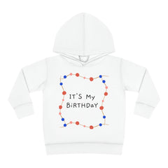 Toddler Birthday - Pullover Fleece Hoodie