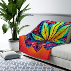 420 Colorful - Sherpa Fleece Blanket