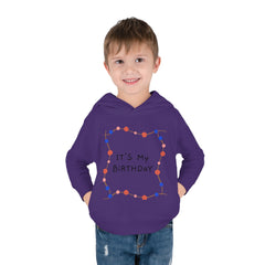 Toddler Birthday - Pullover Fleece Hoodie